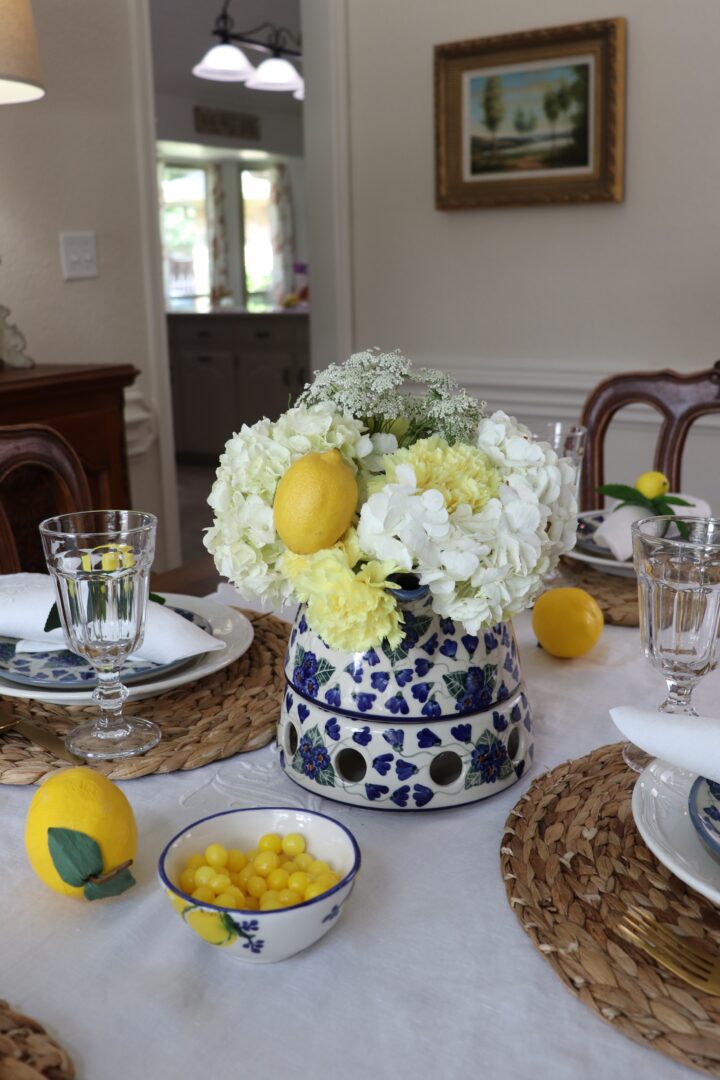 Fun Lemon Themed Summer Decor Decor To Adore