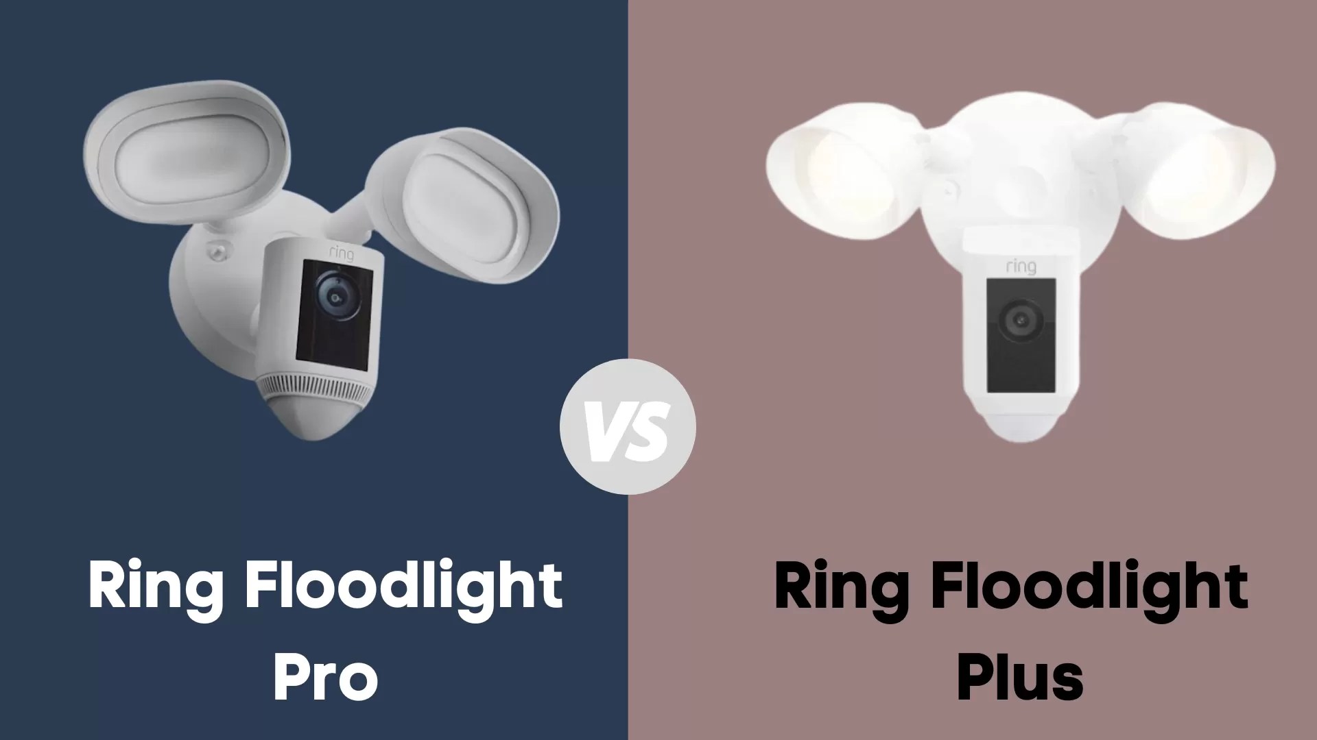Ring Floodlight Pro Vs. Plus The Power of Light Decortweaks
