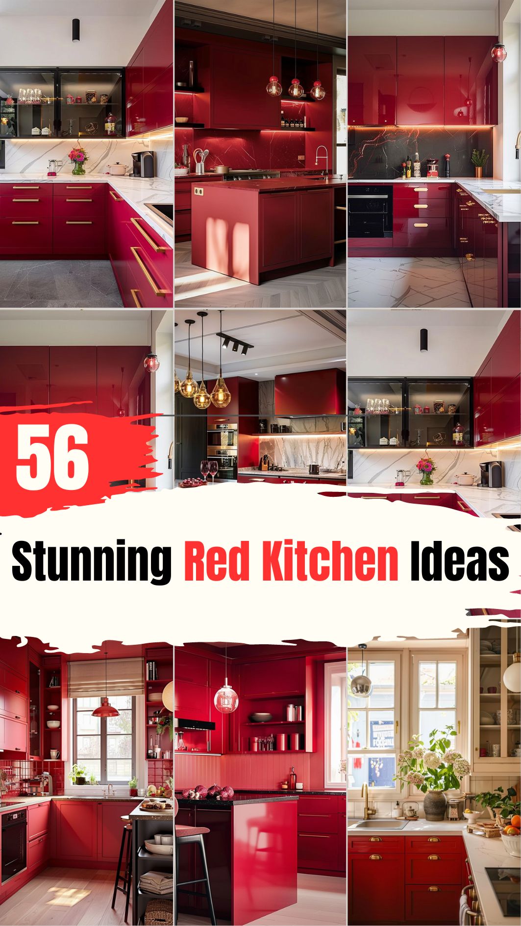 56 Stunning Red Kitchen Ideas for Every Style DecorwithEva