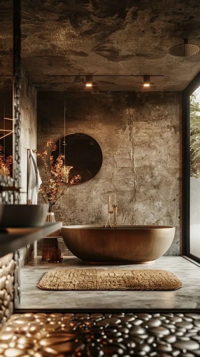 48+ Amazing Earthy Bathroom Ideas You Will love DecorwithEva