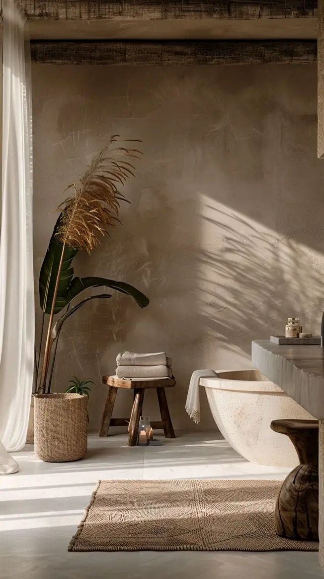 48+ Amazing Earthy Bathroom Ideas You Will love DecorwithEva