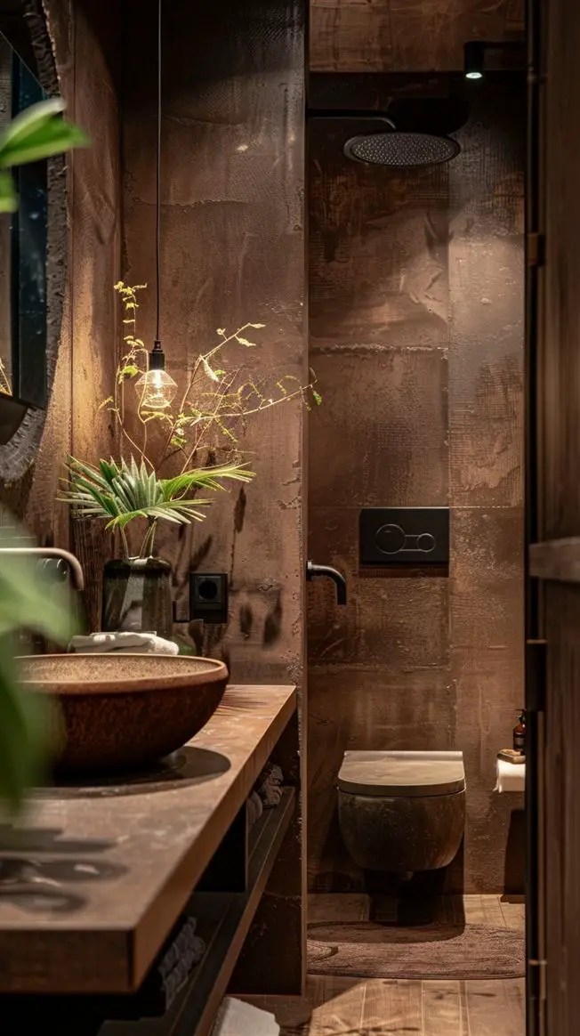 48+ Amazing Earthy Bathroom Ideas You Will love DecorwithEva
