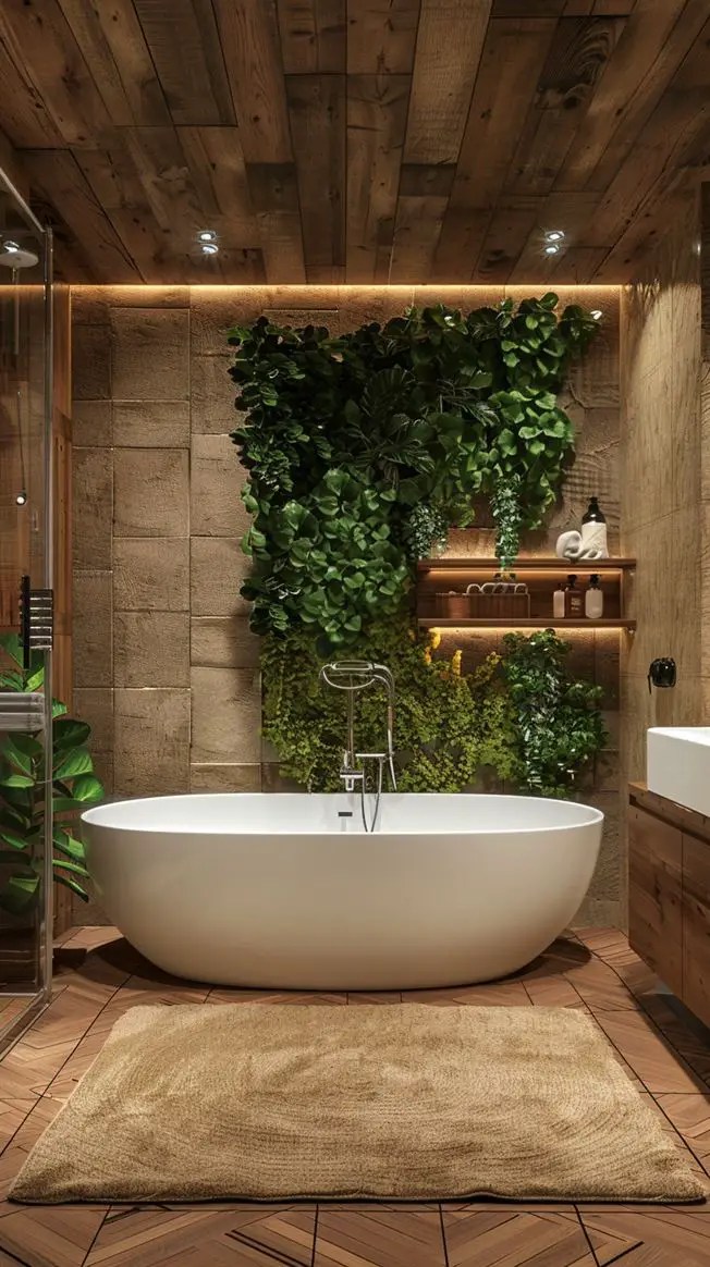 48+ Amazing Earthy Bathroom Ideas You Will love DecorwithEva
