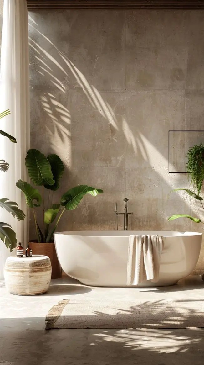 48+ Amazing Earthy Bathroom Ideas You Will love DecorwithEva