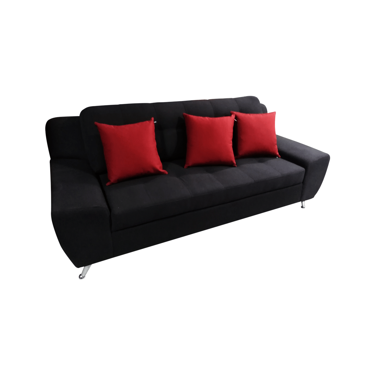 SILLÓN DE 3 CUERPOS NEGRO Decotap Perú