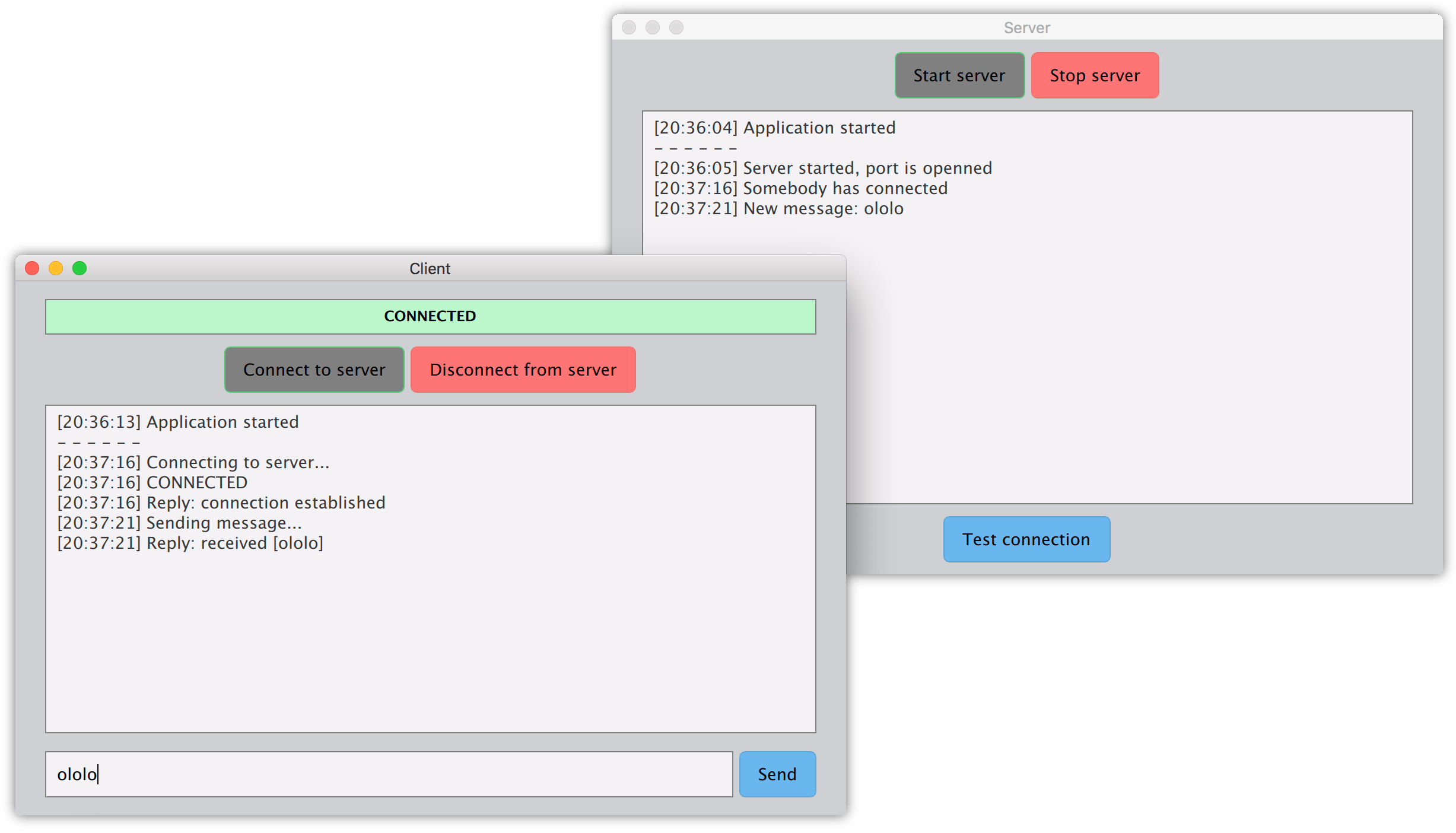 TCP clientserver applications with Qt Quick / QML Declaration of VAR
