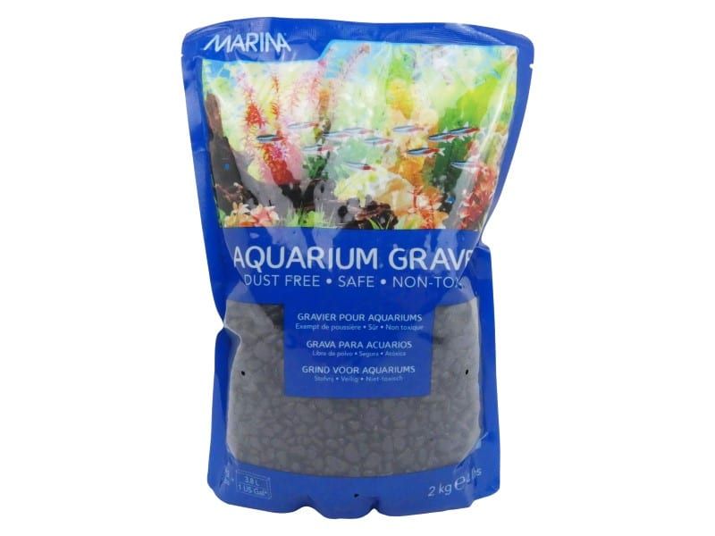 Marina Black Aquarium Gravel 2kg Decs Pets