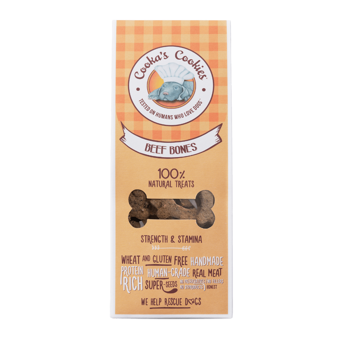 Cooka's Cookies Beef Bones Decs Pets