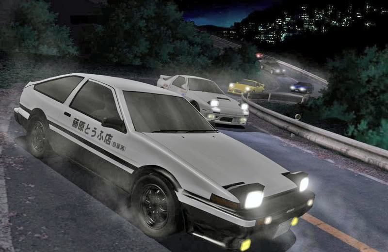 Nonton Anime Initial D First Stage Subtitle Indonesia & Download Anime