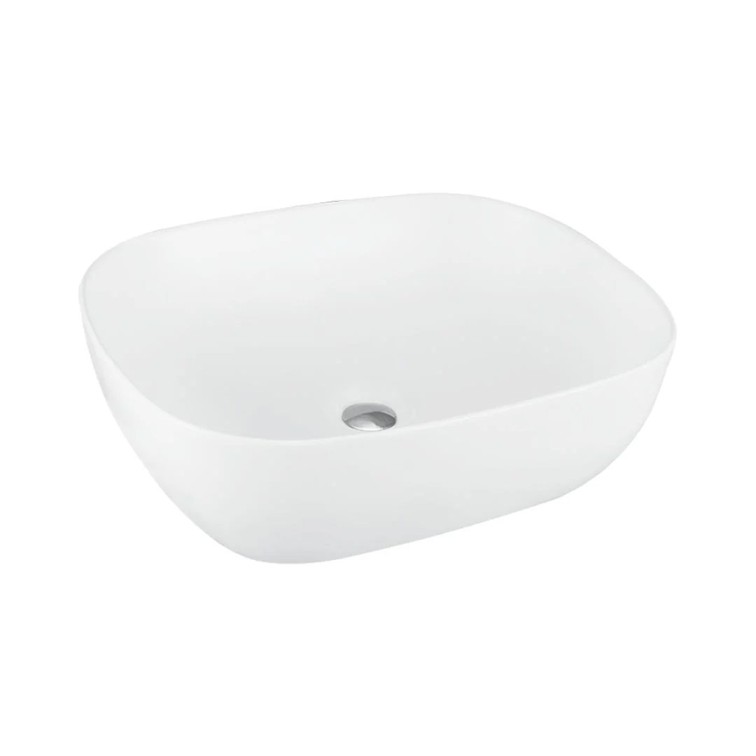 Hindware Table Top Rectangle White Matte Wash Basin AMAZON 91094 by