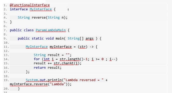 Lambda Expressions In Java (Lambda Expressions)