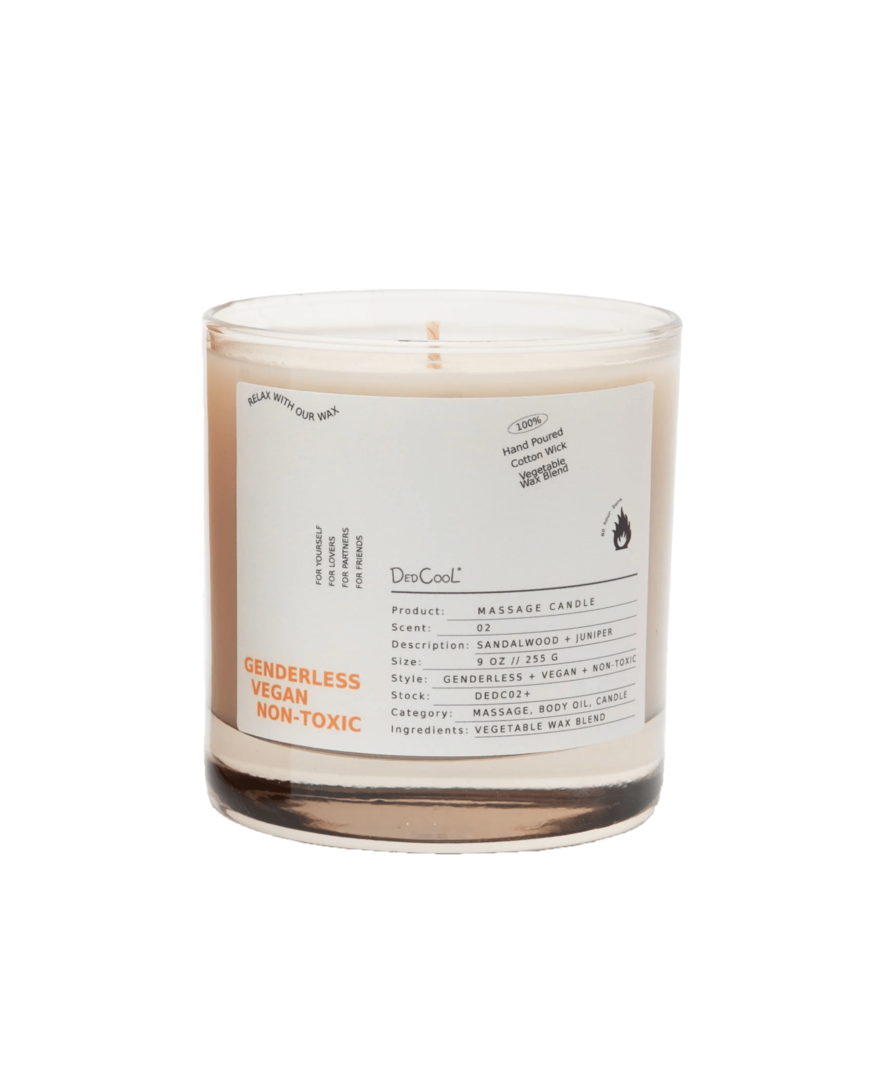 Fragrance 02 Massage Candle DedCool