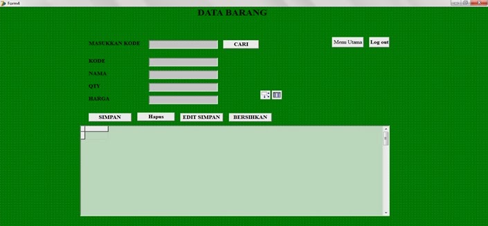 Desain Aplikasi Untuk Mesin Kasir MY WORLD