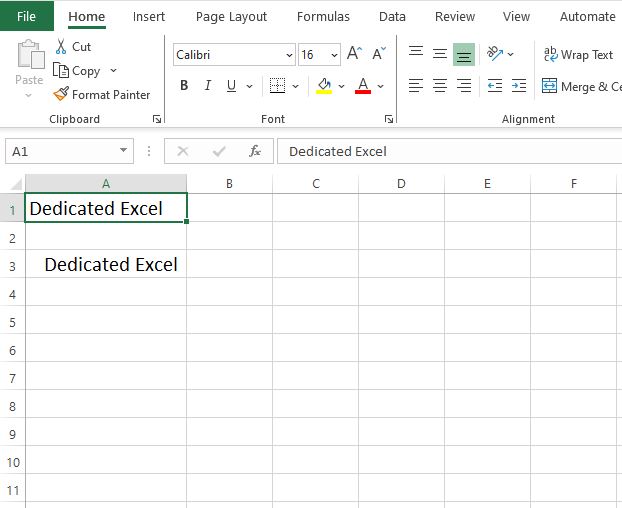 How to Remove Leading Spaces from Excel Cells Dedicated Excel