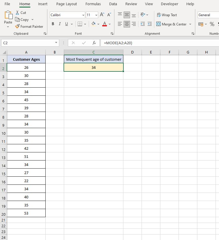 How to Calculate Mode in Excel Dedicated Excel