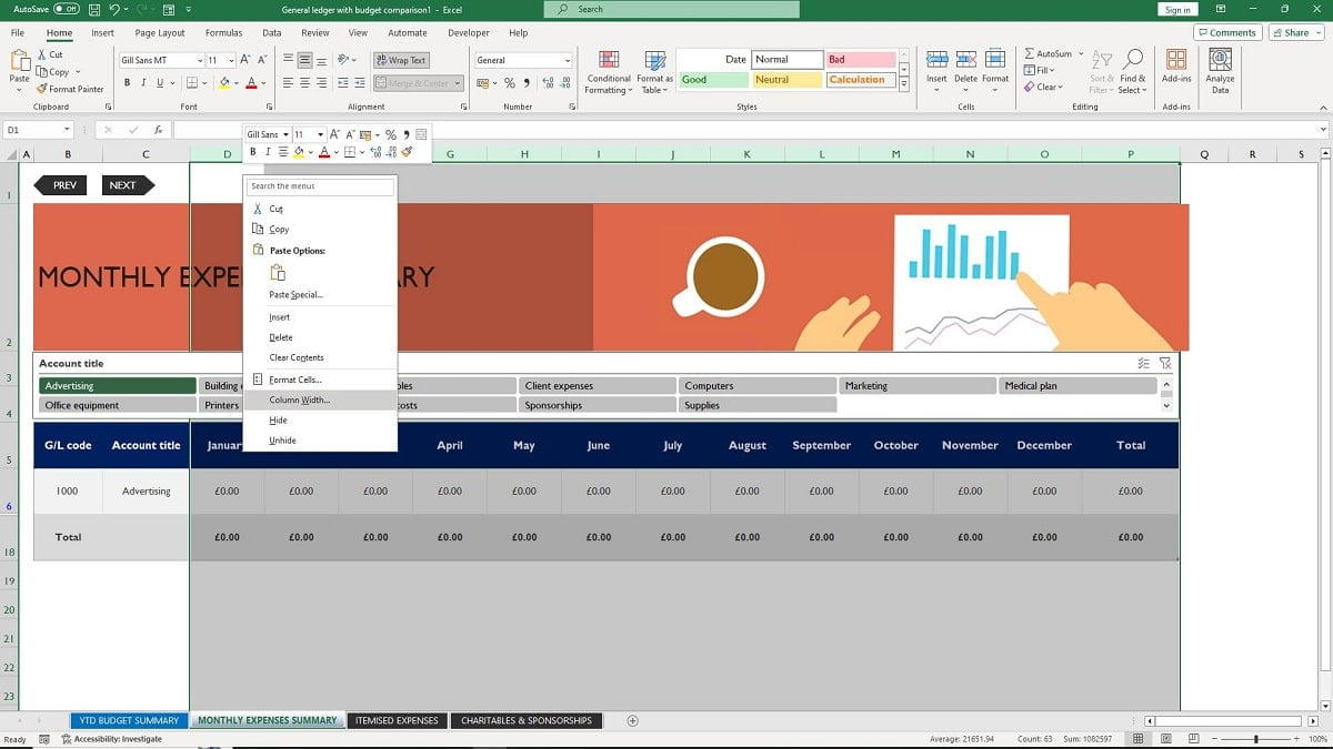 A Complete Guide to ColumnWidths VBA Dedicated Excel