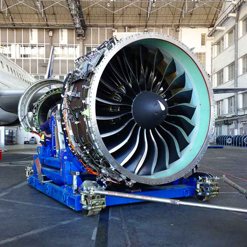 Dedienne Aerospace | PW1100 GTF ENGINE STAND