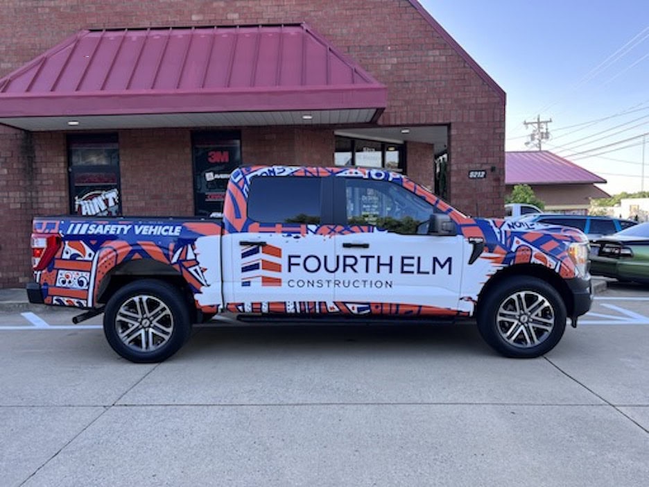 Vehicle Advertising Wraps Greensboro NC DeDona Tint & Sound