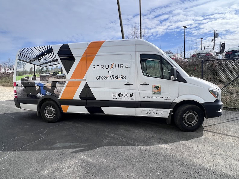 Vehicle Advertising Wraps Greensboro NC DeDona Tint & Sound