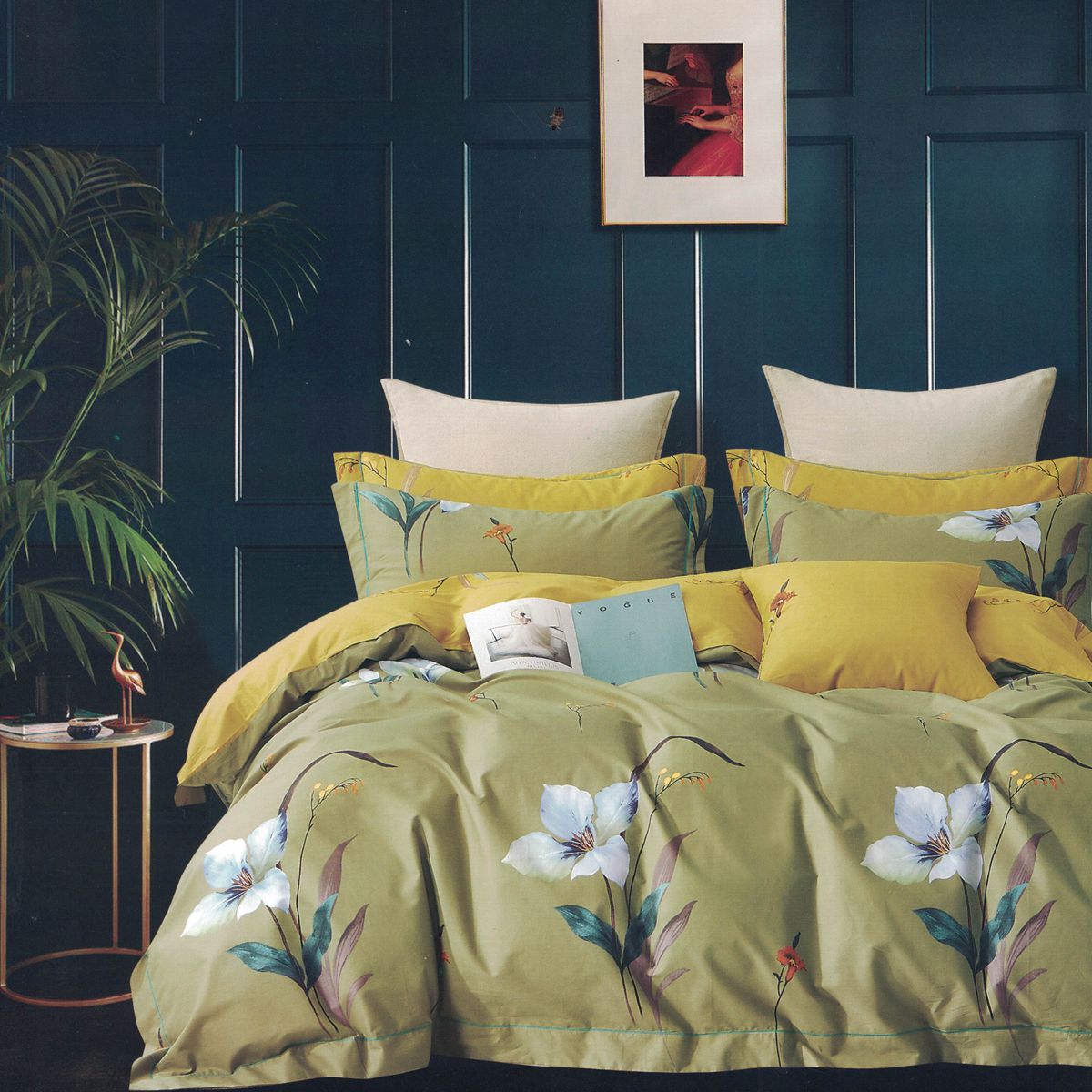 Heavy Duty Cotton Bedding Products Set of Four Deebed