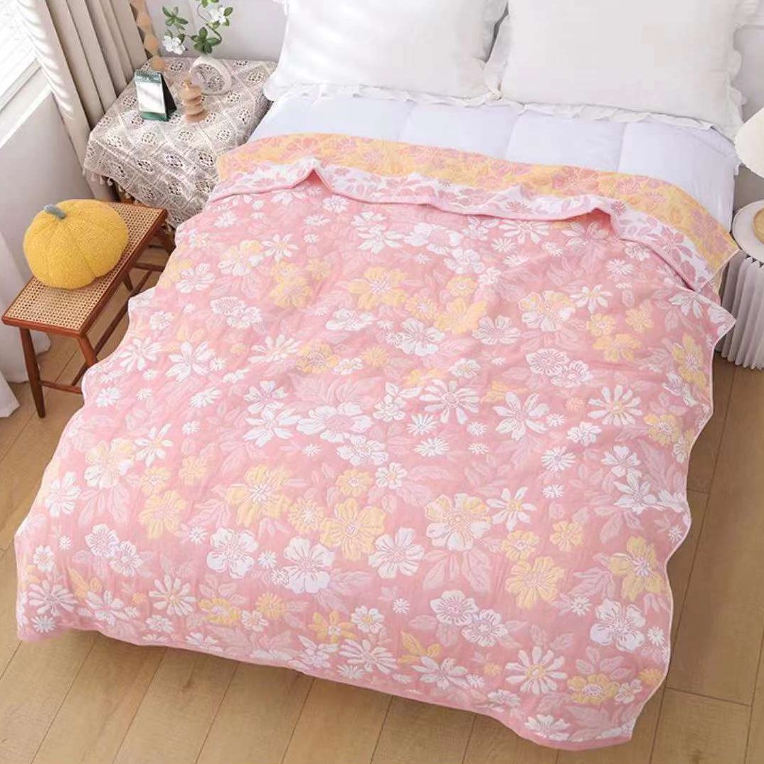 Pure Cotton Blanket Bohemian Washable Throw Couch Sofa Rug Deebed