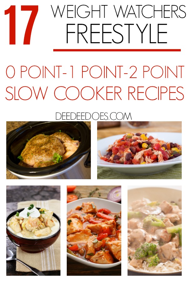 Weight Watchers Freestyle Slow Cooker 0, 1 & 2 Point Recipes