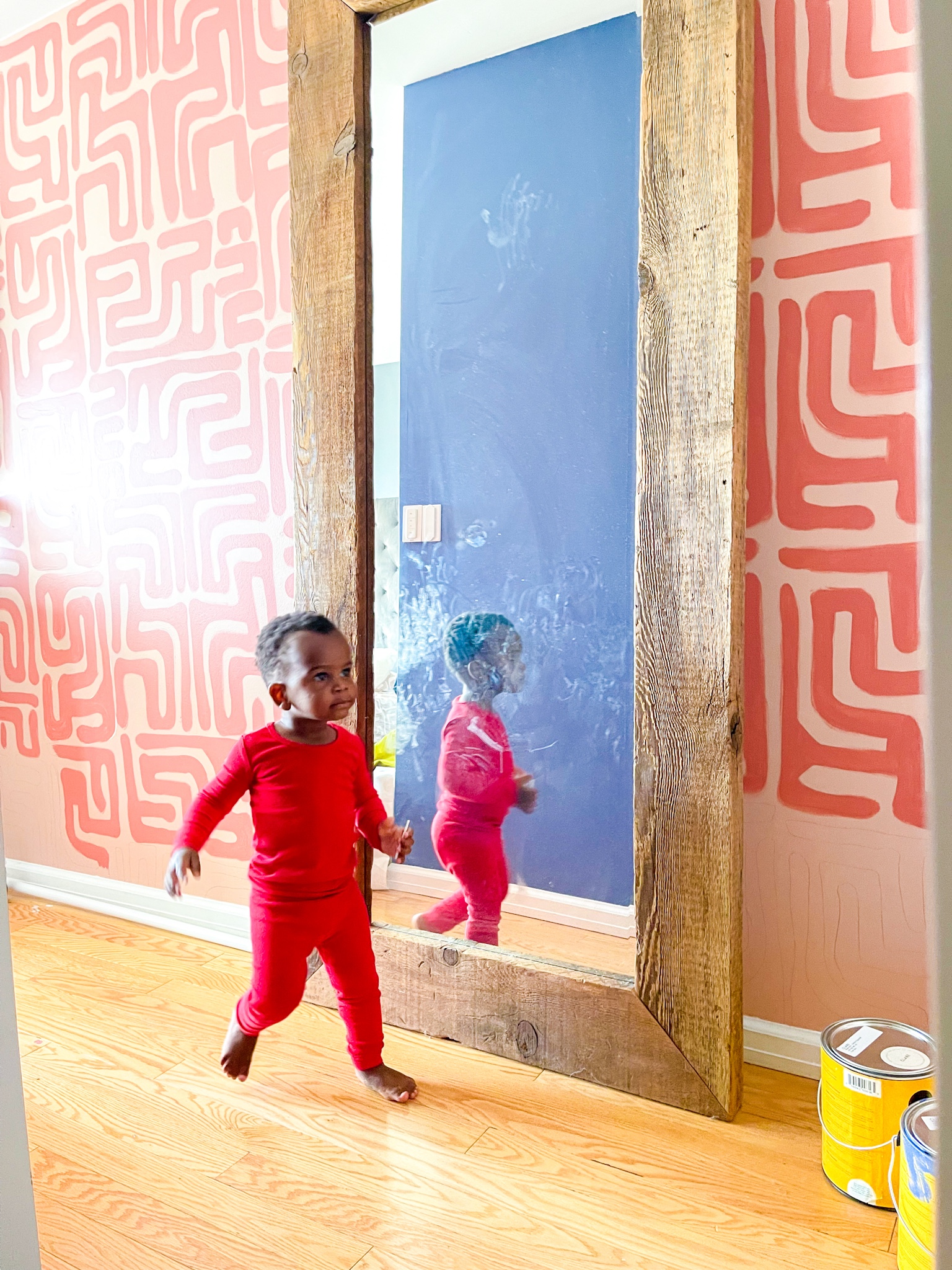 How to Paint Your Walls to Look Like Wallpaper Dee DiARY