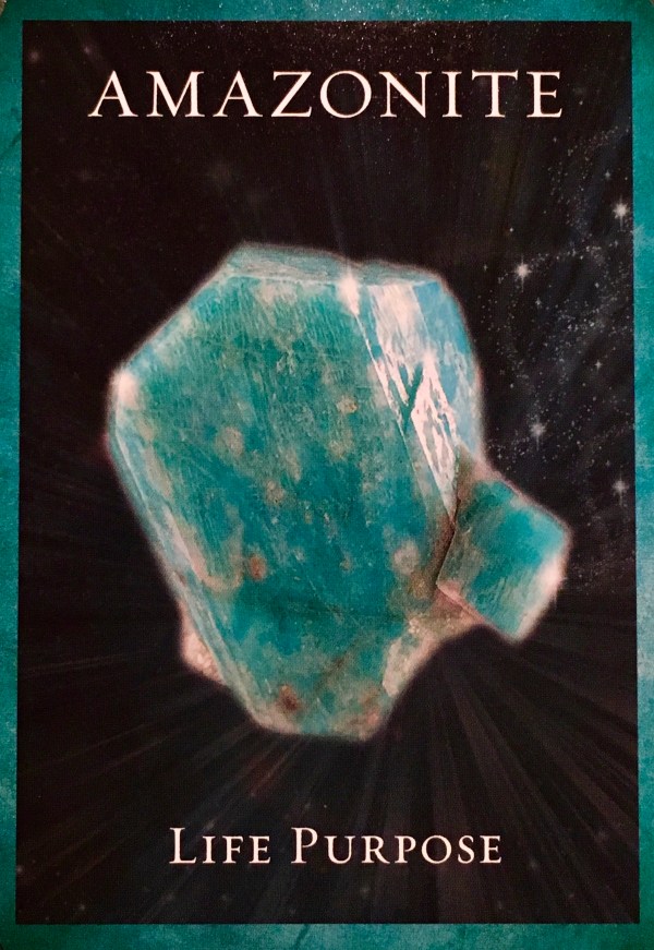 Amazonite Life Purpose Archangel Oracle