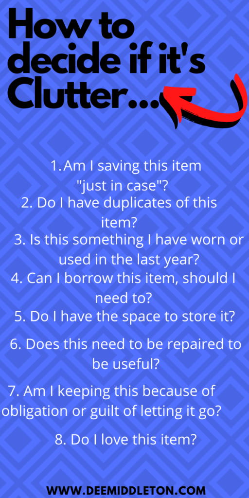 Cleaning up a Cluttered House