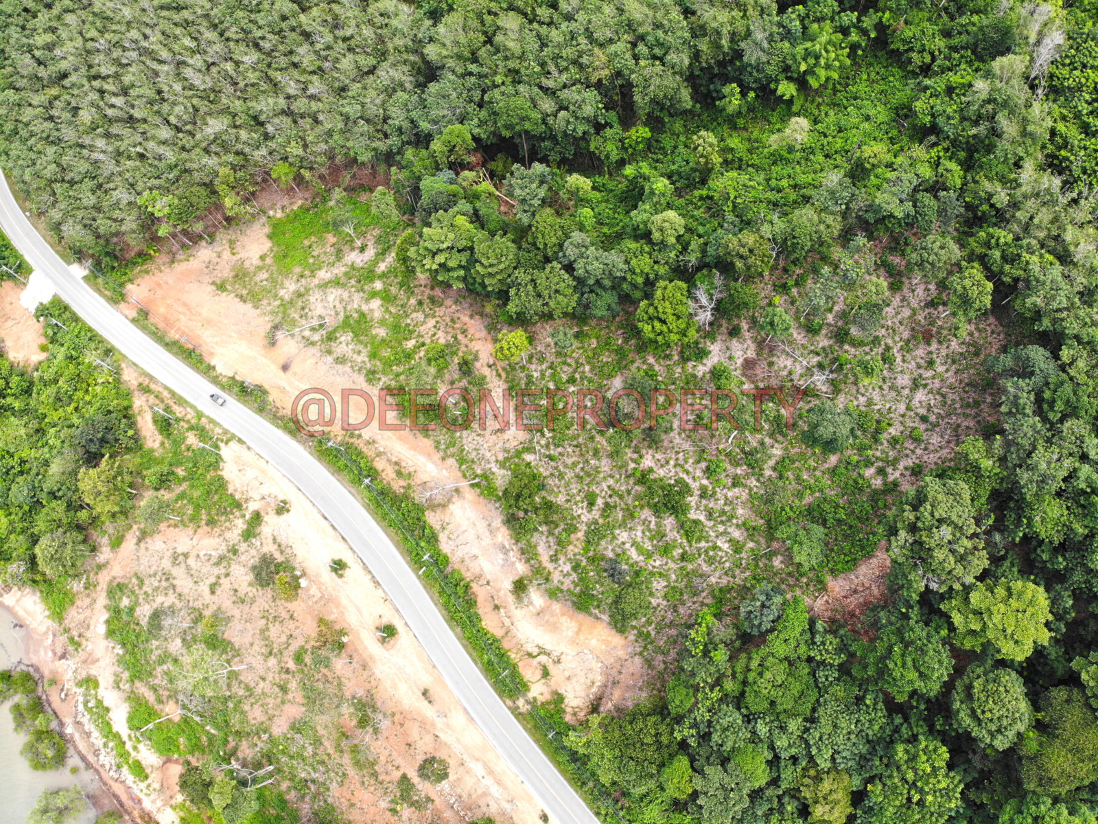 Prime Hillside Land for Sale North East Coast, Koh Chang