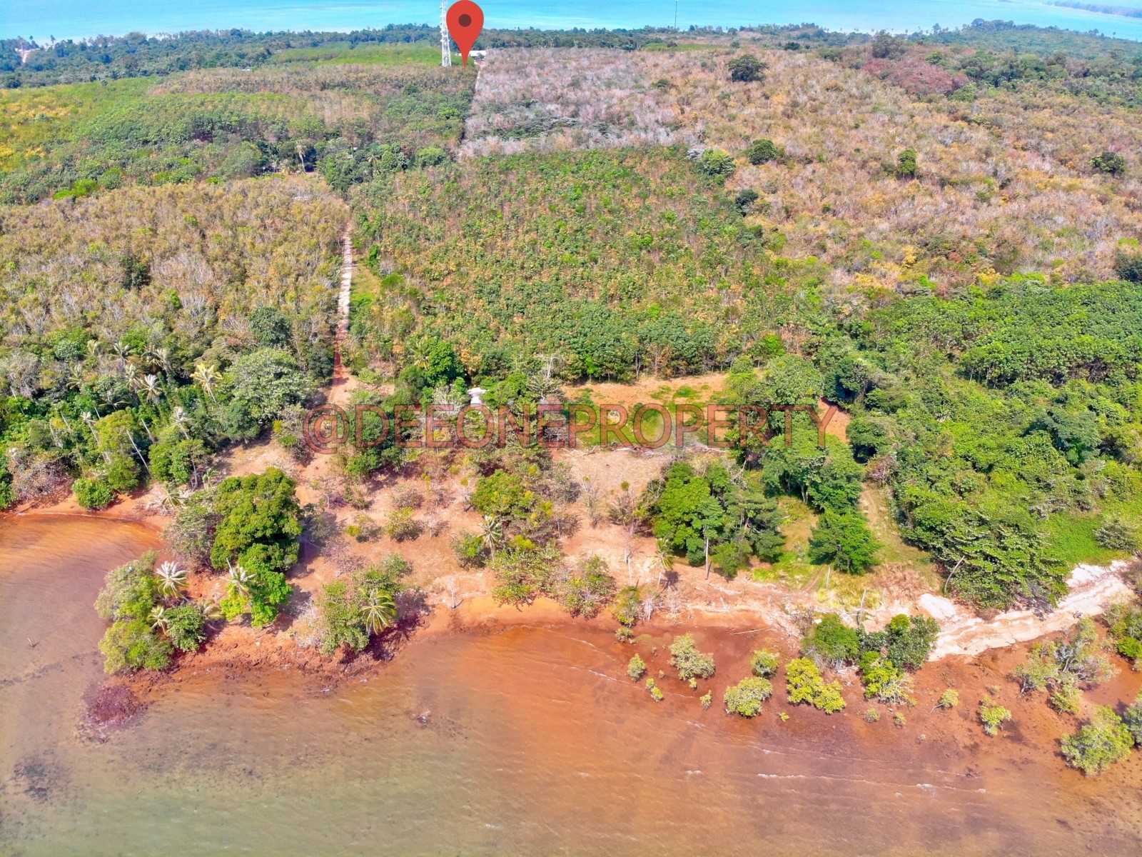 5 Pieces of 1 Rai in Center Island for Sale Koh Mak