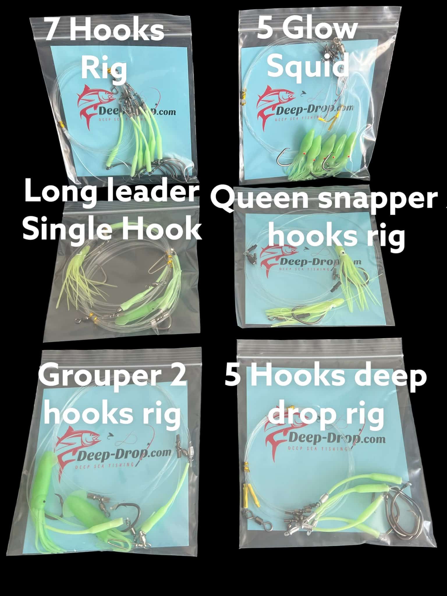 Variations of deep drop fishing rigs Florida Deep Drop Fishing