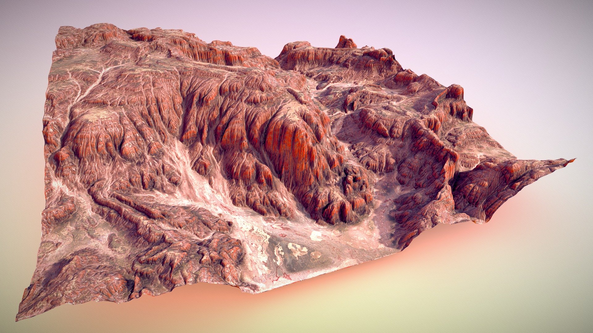 Sprawling Red Cliffs deep3dsea