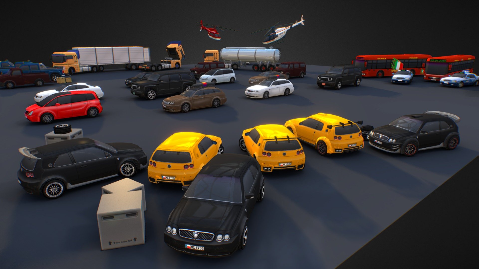 Complete Vehicle Pack V2 deep3dsea