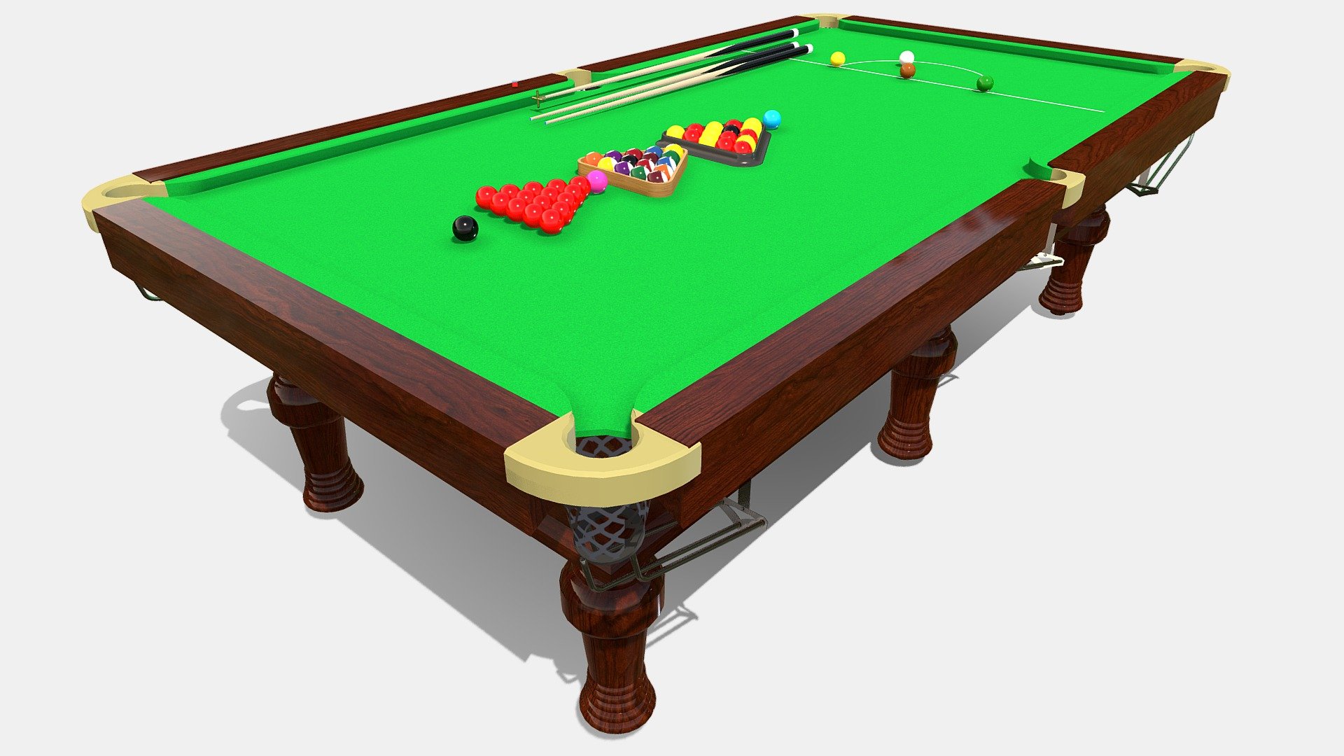 Snooker Table deep3dsea