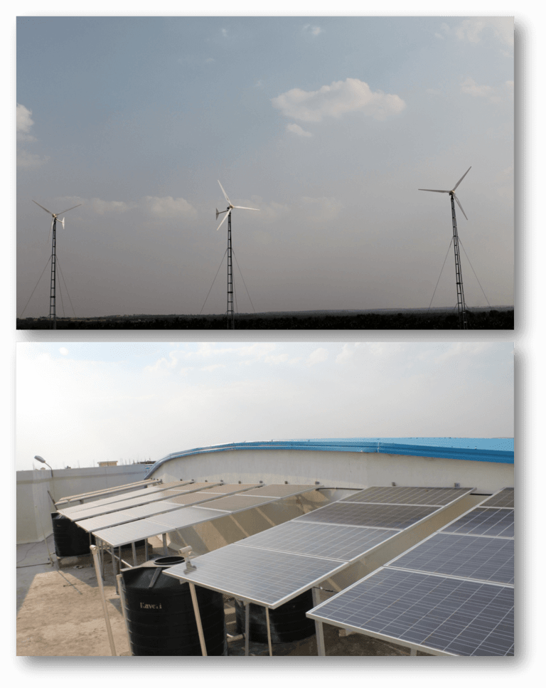 Solar Wind Hybrid System to Deepa Solar Systems Pvt.Ltd
