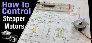 Stepper Motor Control With PIC Microcontrollers - Direction And Speed