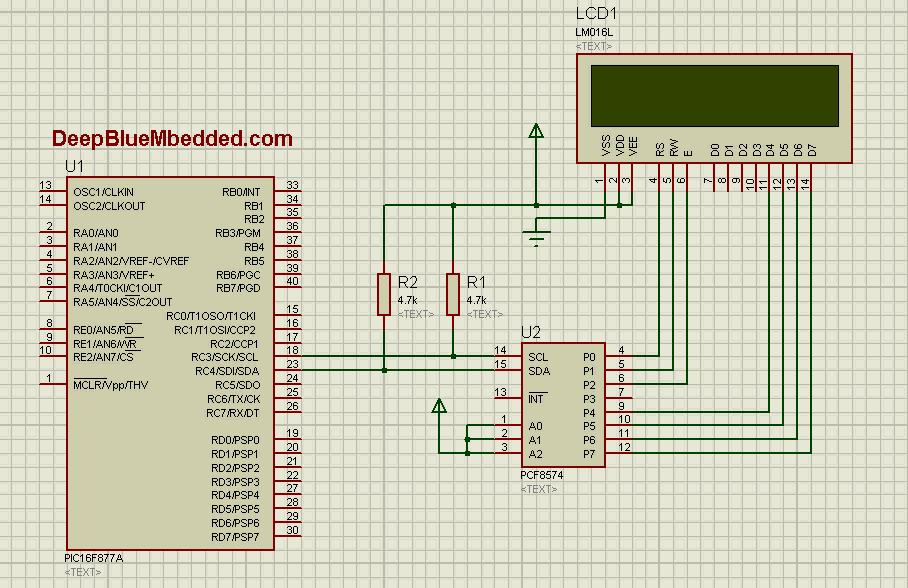 Interfacing I2C LCD 16x2 Tutorial With PIC Microcontrollers MPLAB XC8