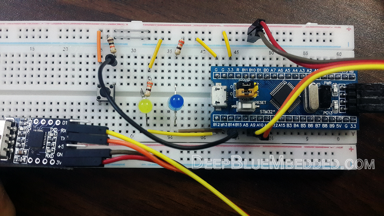 STM32 Serial Communication With PC (STM32 UART To USB)