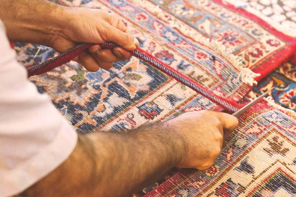 Oriental, Persian Rug Professional Repair Service Deep Clean