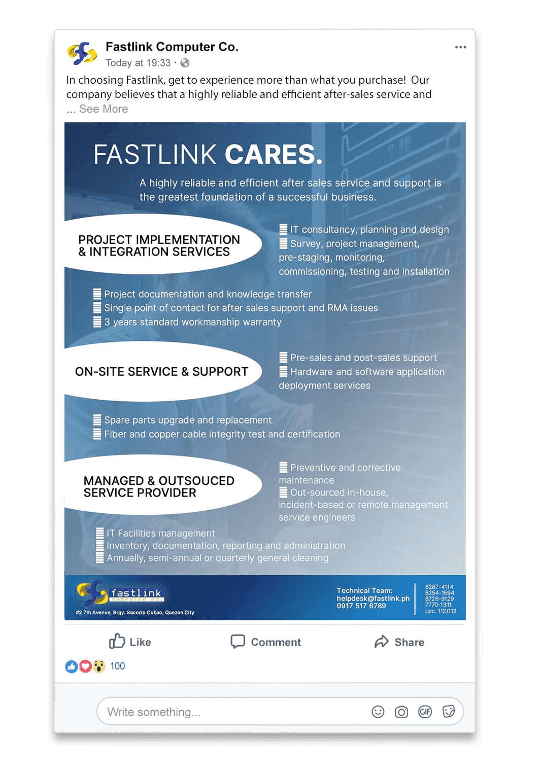 deepconnex Clients Fastlink Computer Co.