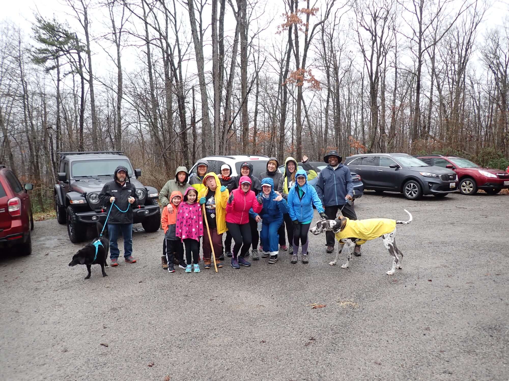 First Day Hike at Fork Run State Park Deep Creek Times