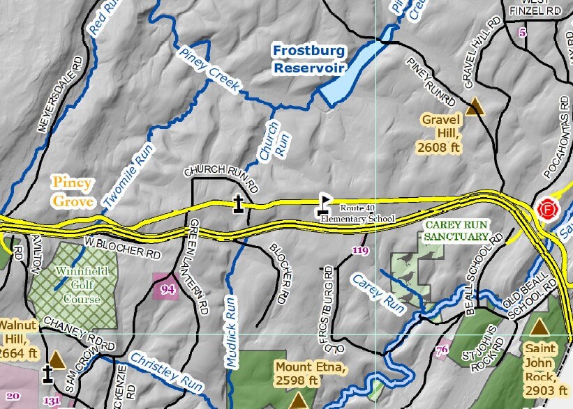 Garrett County Maps County Detail Deep Creek Times