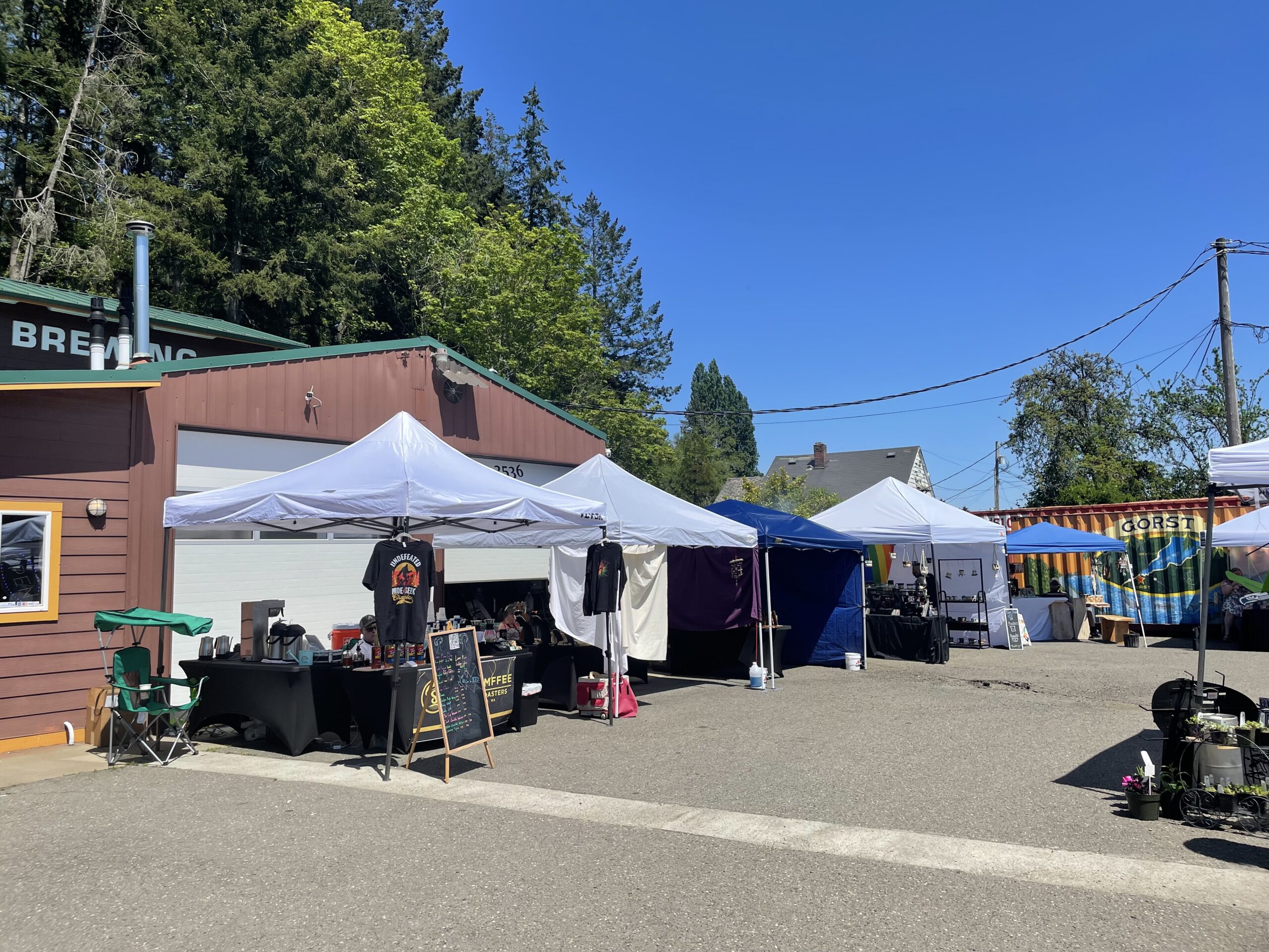 Market Booth Fee Deep Draft Brewing Bremerton, WA Taproom and Brewery