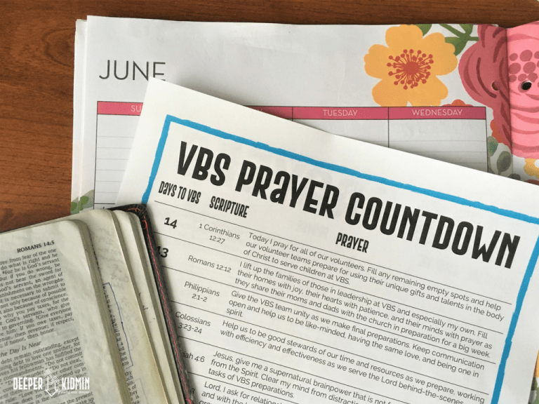 6 Resources to Make Your VBS a Success Deeper KidMin