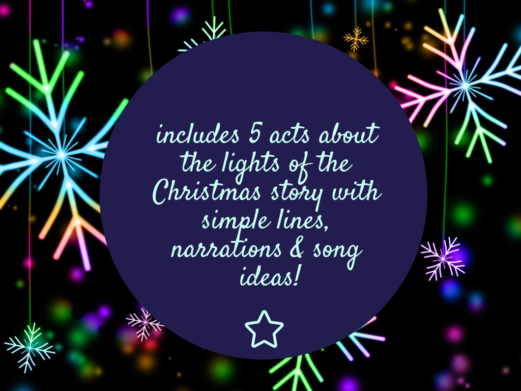 The Lights of Christmas An Easy Production Deeper KidMin