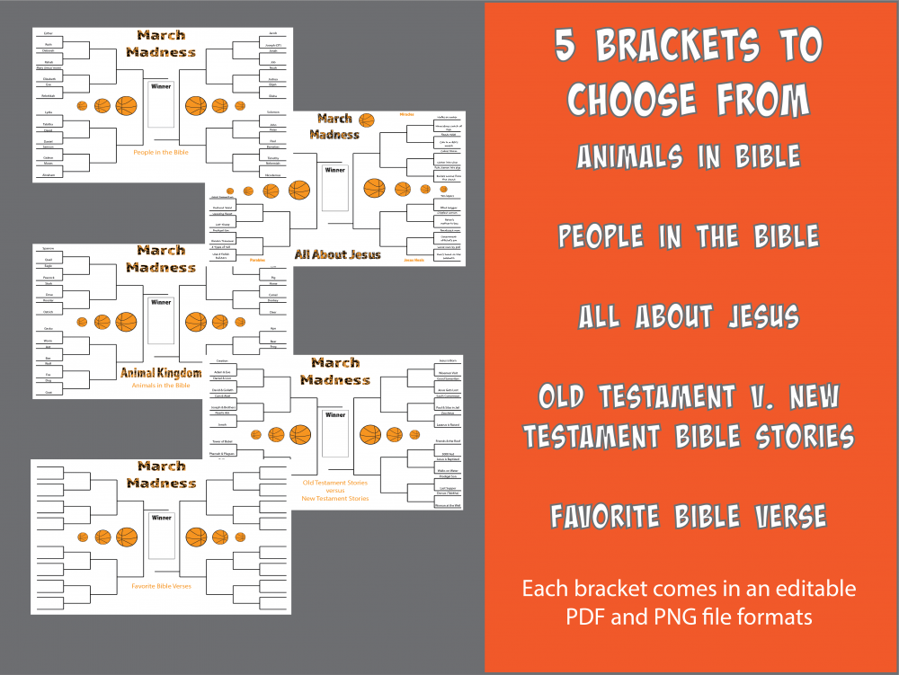 March Madness Bible Edition Deeper KidMin