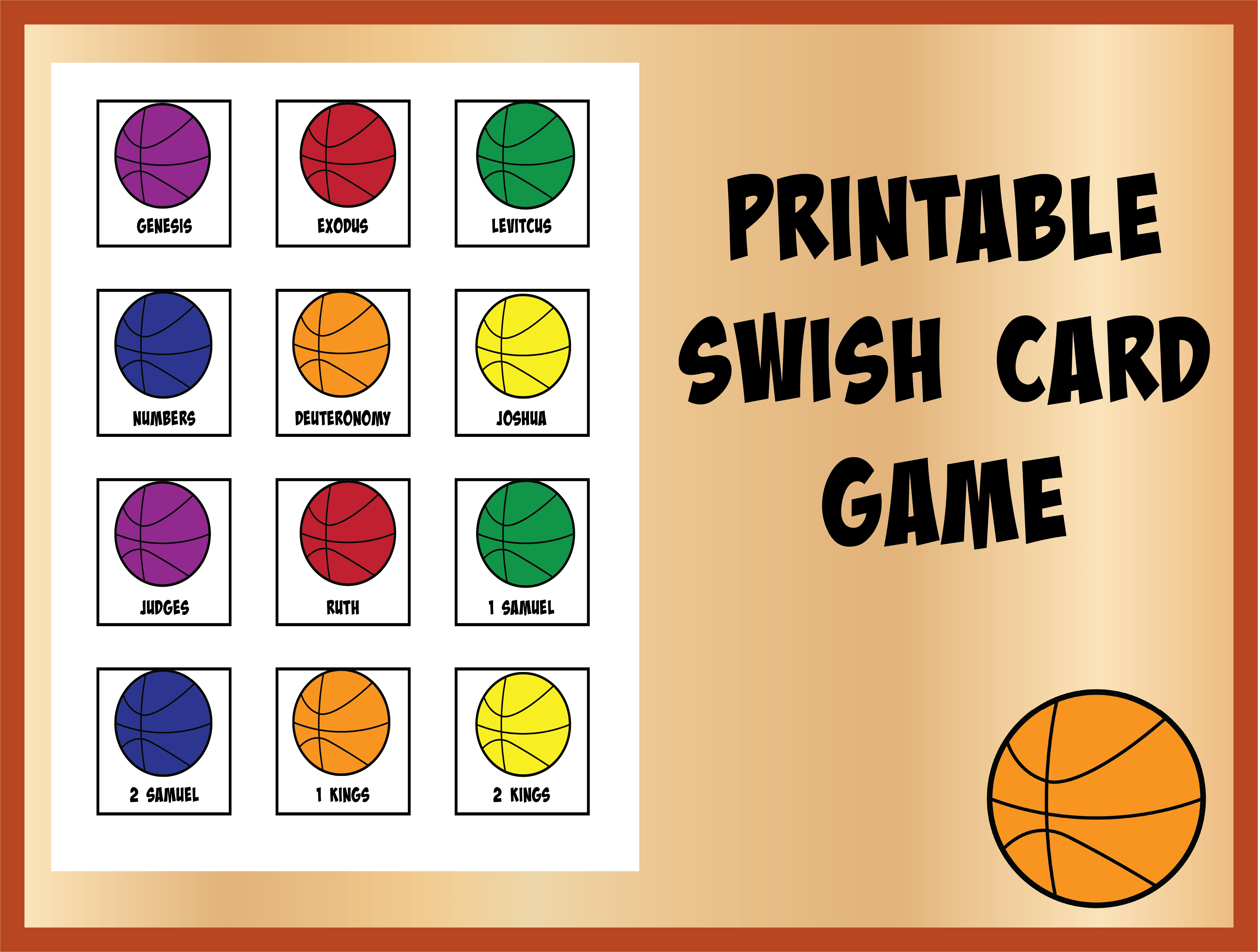 Basketball Bible Blitz Deeper KidMin