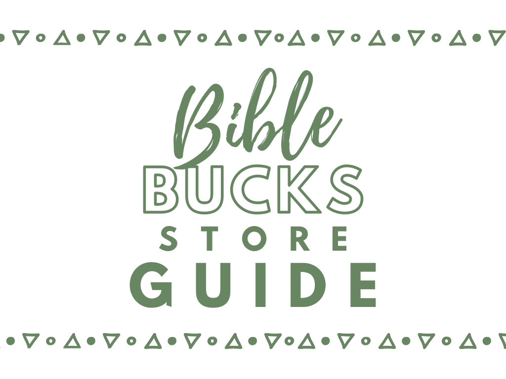 Bible Bucks Store Guide Deeper KidMin