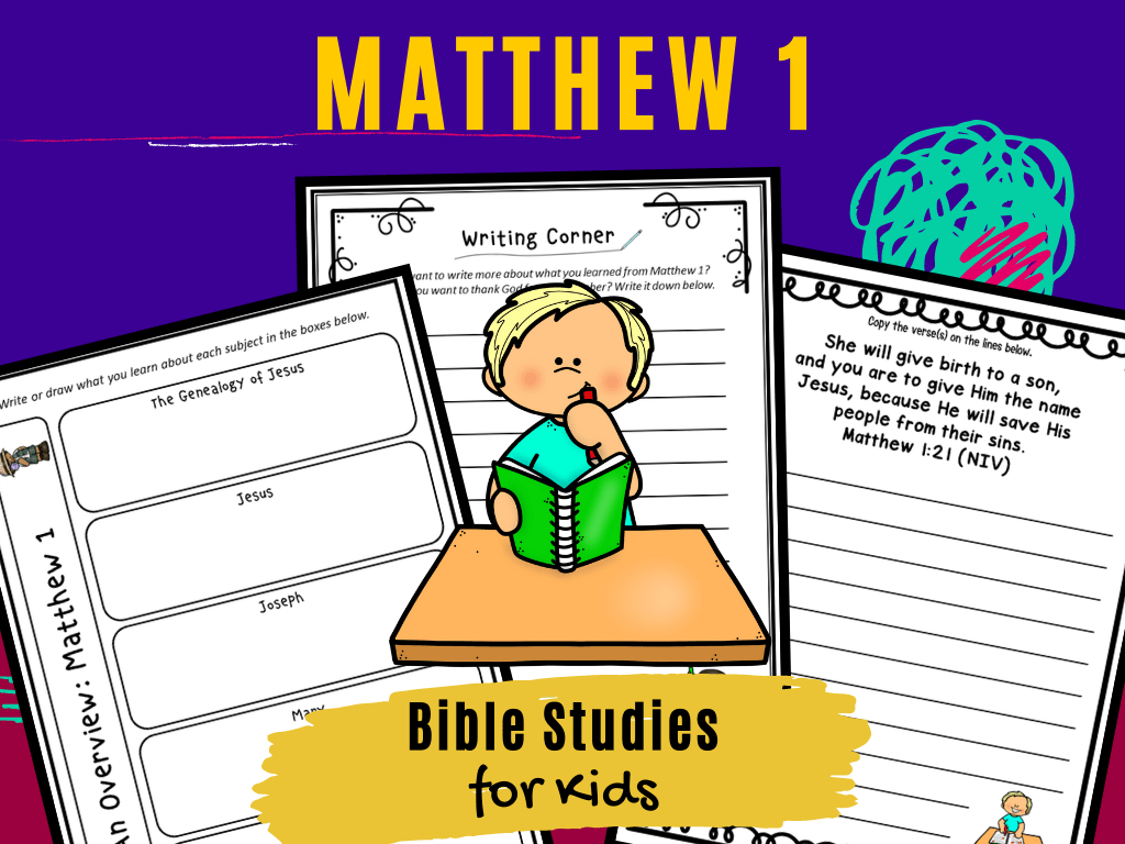 Bible Studies for Kids Matthew 1 Deeper KidMin